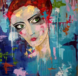 Expressive Red Hair Portrait