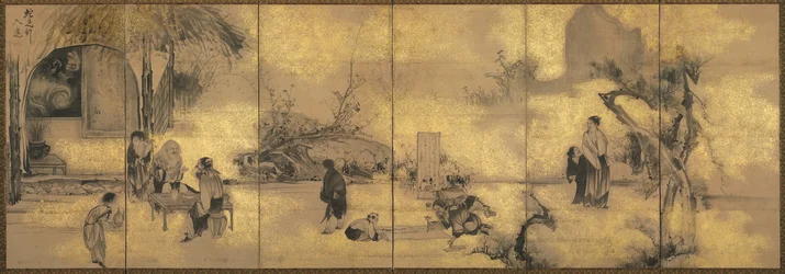 The Eight Immortals of the Wine Cup, late 1700s
