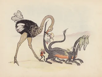 Illustration for Little Twin Dragons
