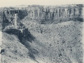 De Beers Open Mine, as it is today