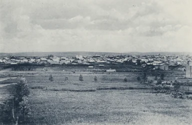 How Johannesburg looked before the Trees were grown up