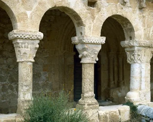 Arcades of the Atrium, Church of St. Michael, San Esteban de Gormaz, Spain, Architecture of the 11th-12th Century
