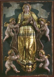 Assumption of the Virgin (detail)