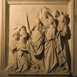 Bas-relief of Saint Idelfonso Receiving his Chasuble, Interior of the La Mezquita, Cordoba, 1507