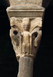 Capital of a Column, from the Church of Santa Maria de l