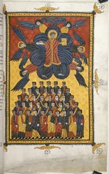 Christ Appears in the Clouds