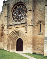 Collegiate Church of Santa María del Manzano, Castrojeriz, Burgos, Spain