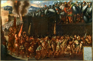 Conquest of Mexico - The Death of Montezuma