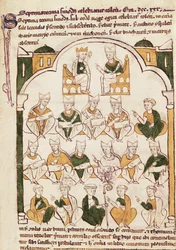 Council of Toledo, Miniature in 