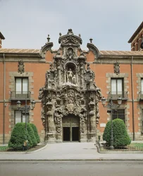 Entrance Facade Showing the Doorway Designed by Pedro Domingo de Ribera, c.1722