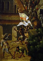 Indigenous People Fight Against the Spanish with Bows and Arrows