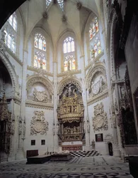Interior view of the Capilla del Condestable, late 15th century