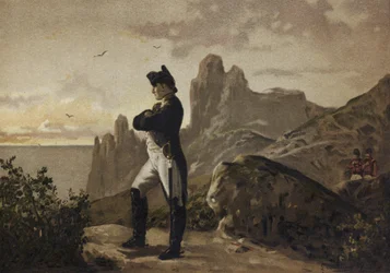 Napoleon in exile on St Helena, 1815-1821