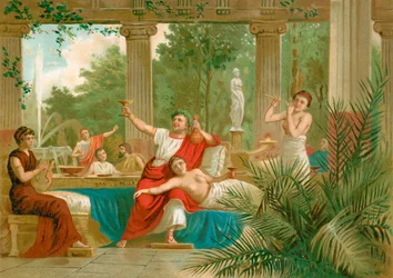 Nero in a Bacchanalian Scene