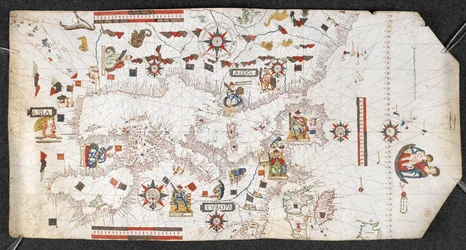 Portolan Chart, by Jaume Olives