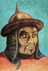 Portrait of Genghis Khan (Temudjin)