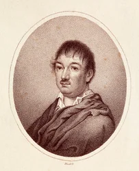 Portrait of Leandro Fernández de Moratín (1760-1828), Spanish writer. 19th-century engraving. National Library of Madrid.