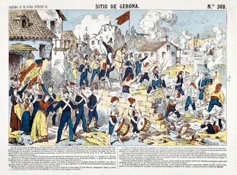 Spanish War of Independence (1808-1814): The Siege of Gerona from June to December 1809