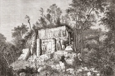 The Ball Court at Chichen Itza
