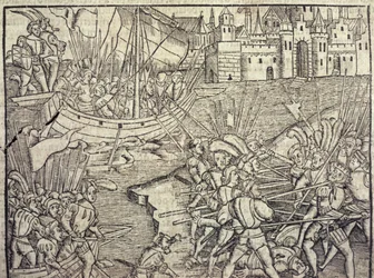 The Conquest of Peru, illustration from 