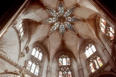 The ceiling of the Capilla del Condestable