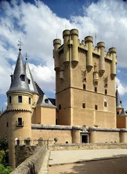 View of entrance to the Alcazar, from the north east