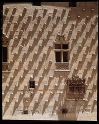 View of gothic facade (1493-1517)
