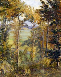 Wooded Landscape at Tibermont, Neuville Les Dieppes
