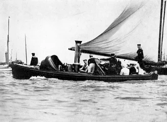 A Royal and Imperial Party at Cowes