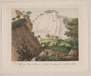 A View of Møns Chalk Cliffs