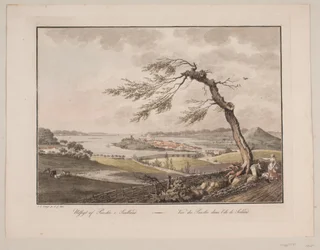 View of Præstø in Zealand
