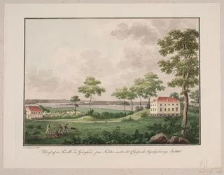 View of a Parcel at Grønsund on Falster under the Classenske Agricultural Institute