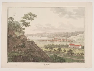 Vejle from the Northwest