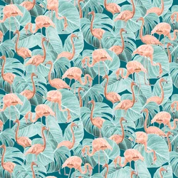 Flamingos Pattern