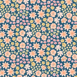 Mojave Desert Wildflower Pattern