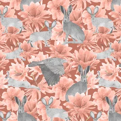 Mojave Desert Jackrabbit Pattern