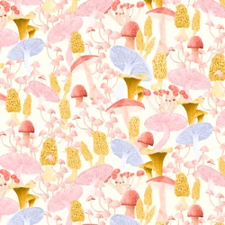 Mushroom Medley Pattern Light