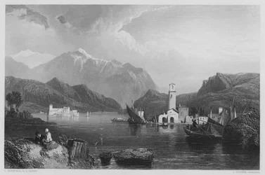 Lake of Como, from the Picture in the Vernon Gallery