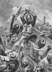 Crusaders storming the City of Tyre