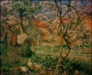 House in Spring
