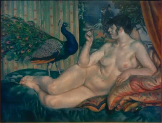 Peacock and Woman, 1912
