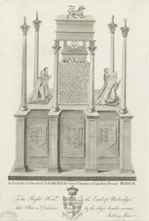 Lichfield Cathedral - Tomb of William Paget