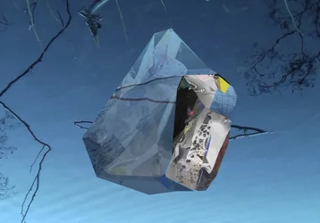 Floating Crystal Structure