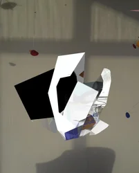 Floating Geometric Sculpture
