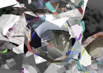 Geometric Abstract Collage