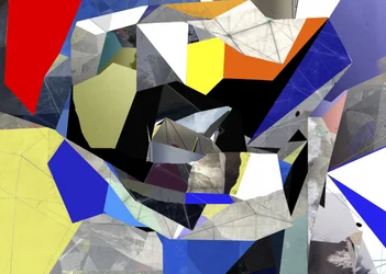 Vibrant Fragmented Geometry
