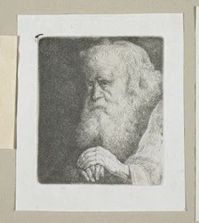 Half-Length of an Old Man with a White Beard