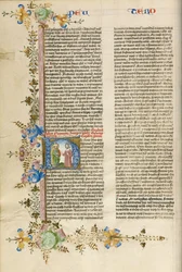 Initial H: Moses Speaking to the Israelites