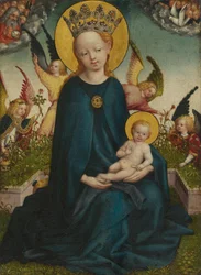 Mary with the Christ Child before the Turf Bench