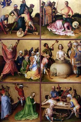 The Martyrdom of the Apostles (detail)